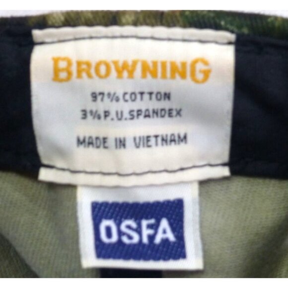 Browning Womens Pink Trim Camo Baseball Cap Adjustable OSFA Cotton - Picture 7 of 7